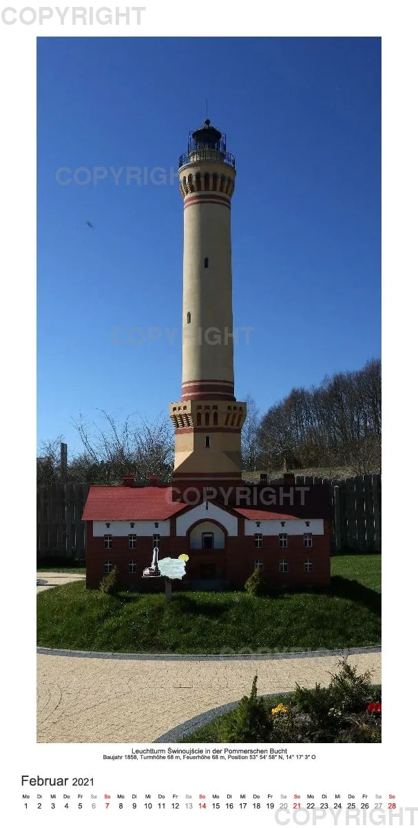 Miniaturpark polnischer Leuchttürme 2021