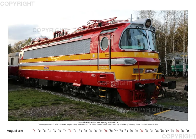 Lokomotiven in Tschechien 2021 (v1)