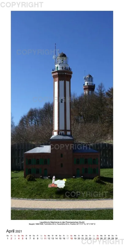 Miniaturpark polnischer Leuchttürme 2021