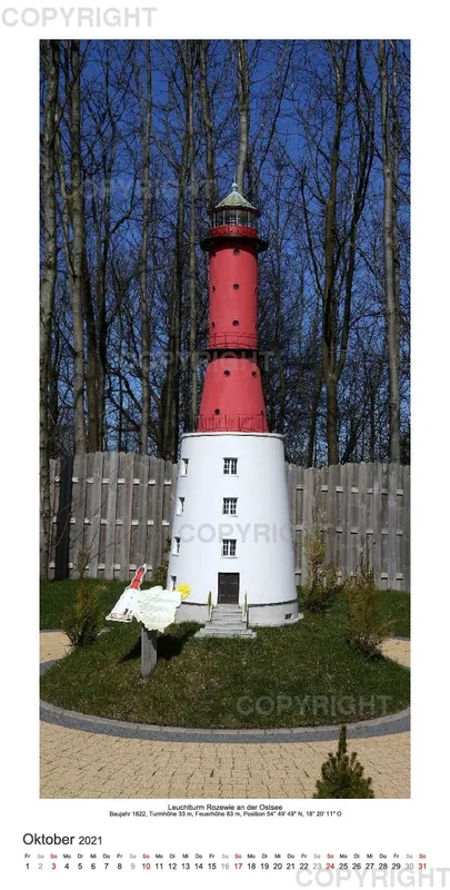 Miniaturpark polnischer Leuchttürme 2021