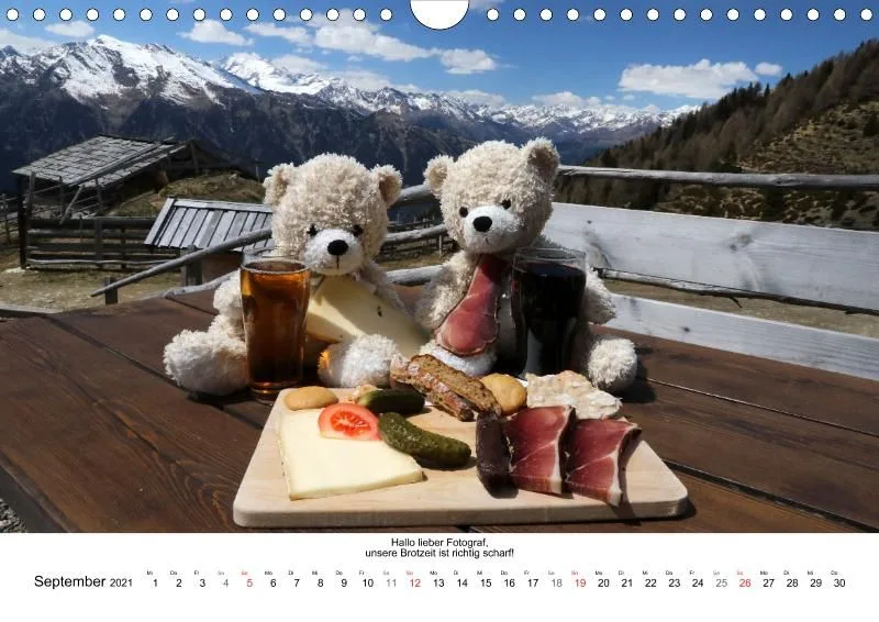 Bärige Fotomotive 2021 (A4)