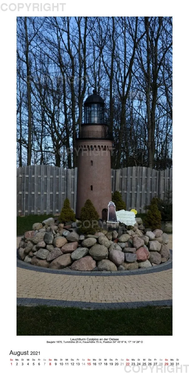 Miniaturpark polnischer Leuchttürme 2021