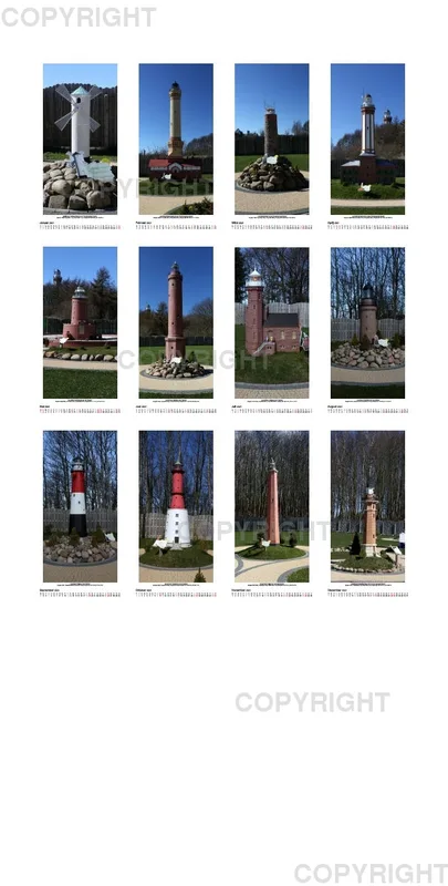Miniaturpark polnischer Leuchttürme 2021