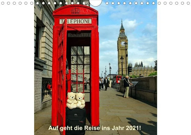 Zwei Bären reisen 2021 (A4)