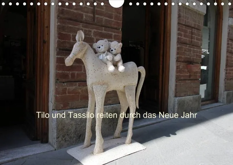 Bären reiten durch 2021 (A4)