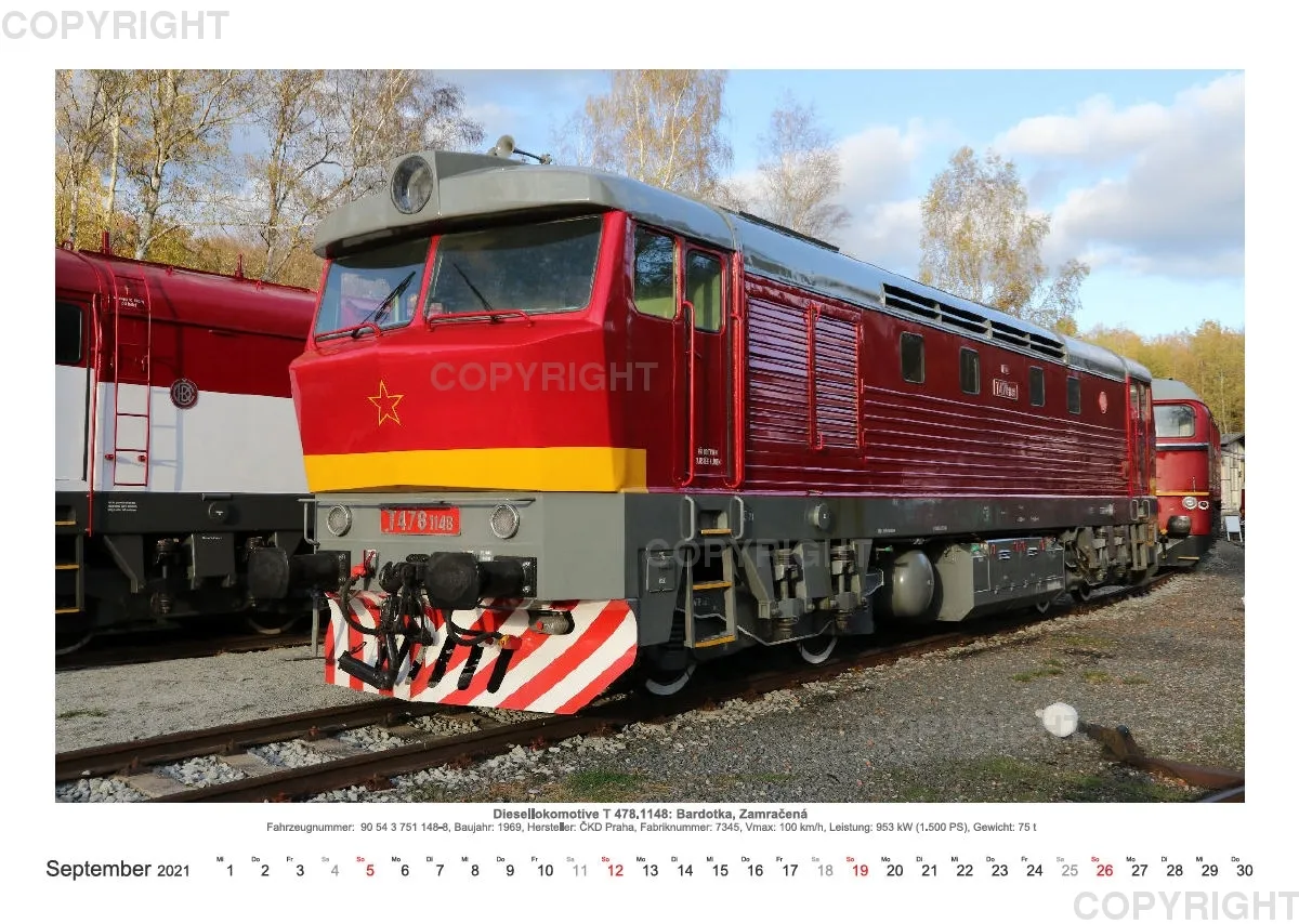 Lokomotiven in Tschechien 2021 (v1)