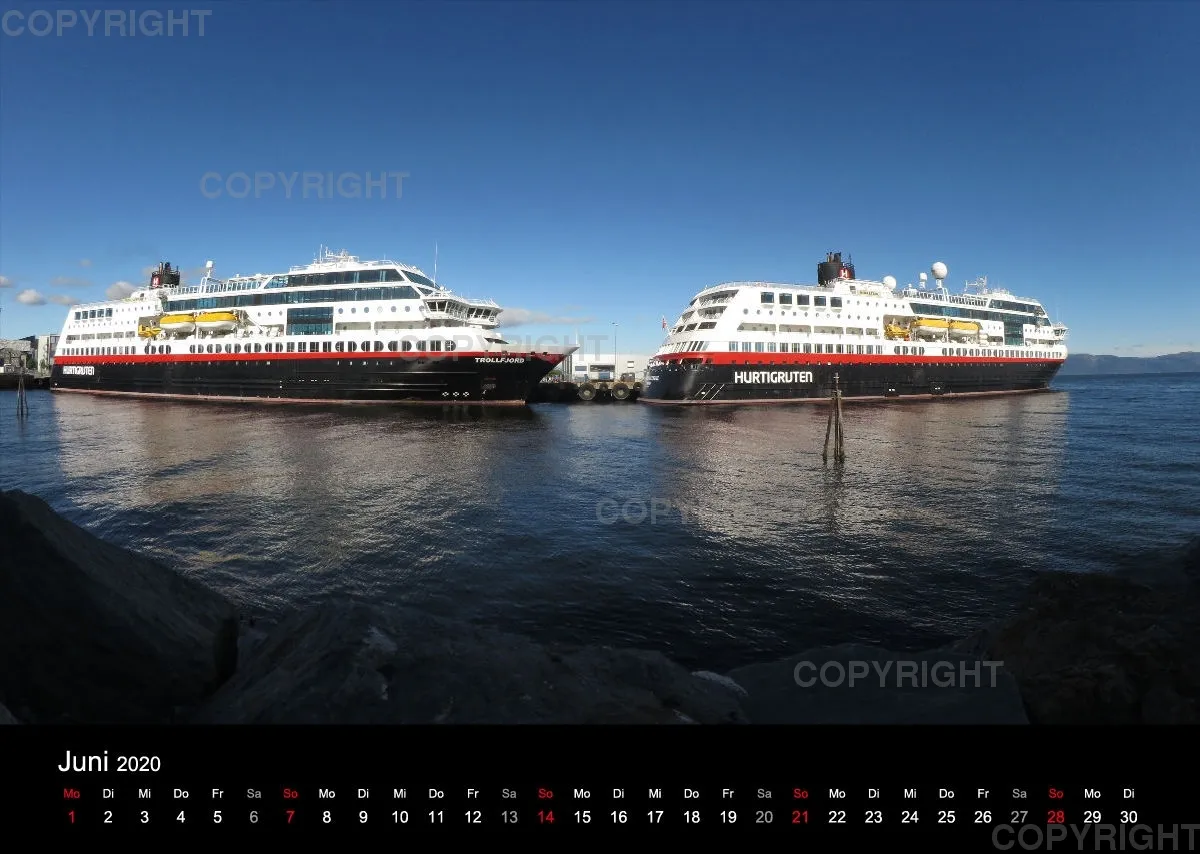 Hurtigruten Kalender 2020