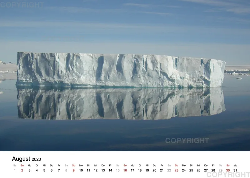 Antarktis Kalender 2020