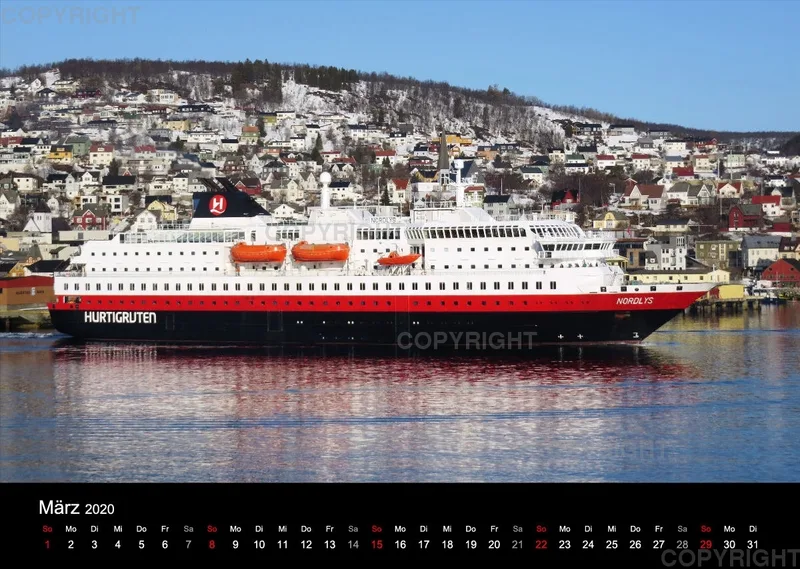 Hurtigruten Kalender 2020
