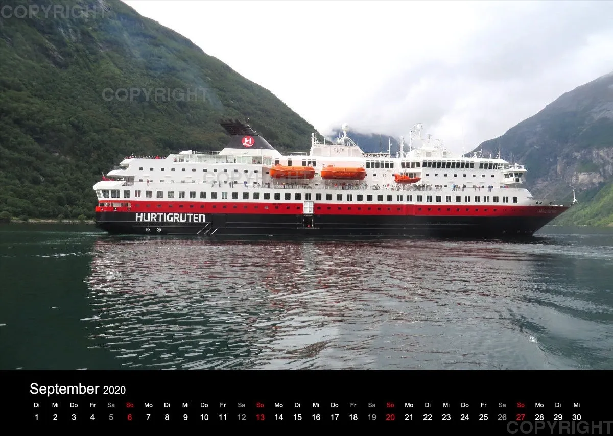 Hurtigruten Kalender 2020