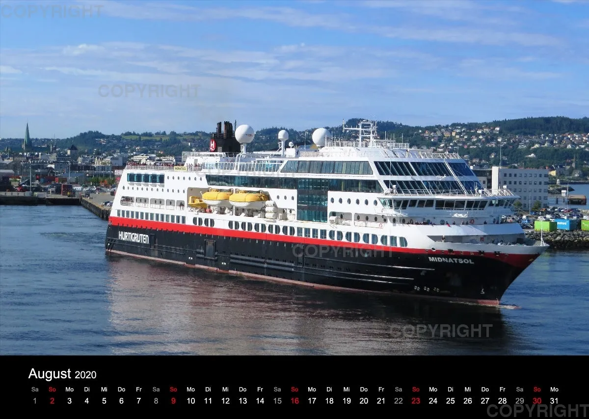 Hurtigruten Kalender 2020