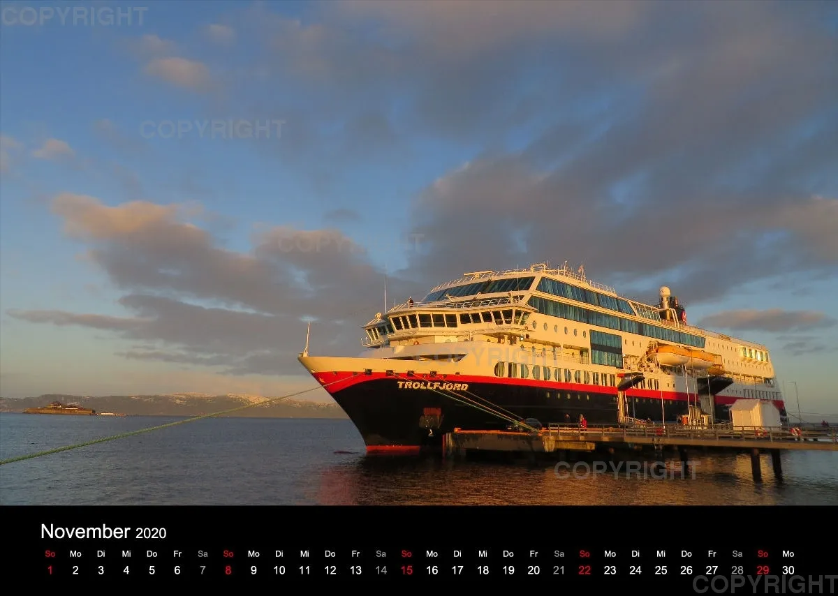 Hurtigruten Kalender 2020