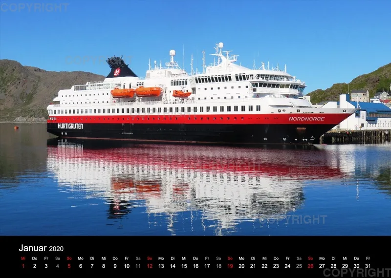 Hurtigruten Kalender 2020