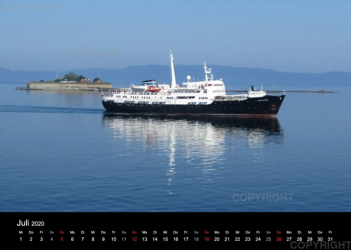 Hurtigruten Kalender 2020