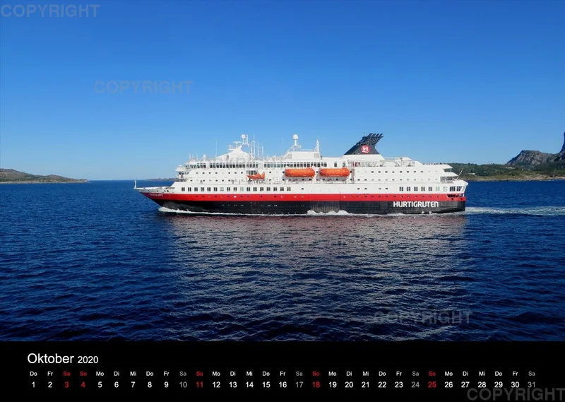 Hurtigruten Kalender 2020