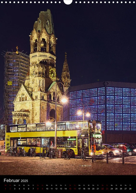 Berlin - Kalender 2025 Hochformat
