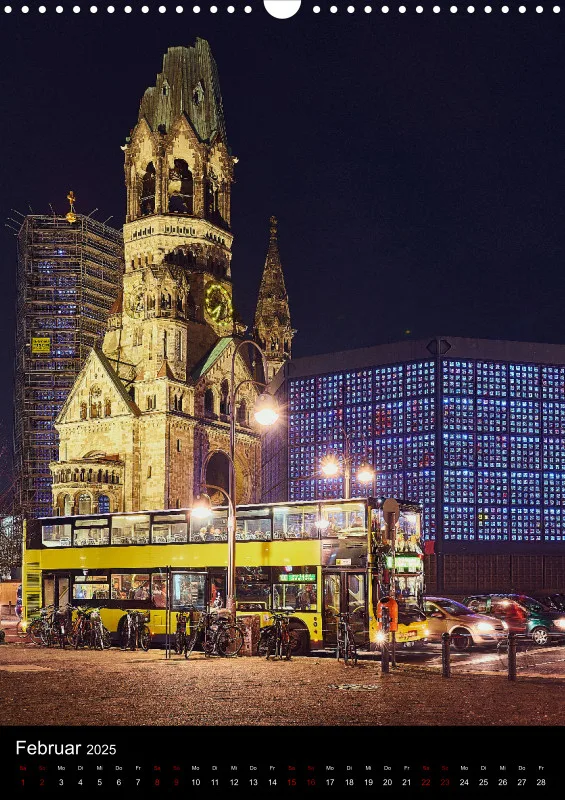 Berlin - Kalender 2025 Hochformat