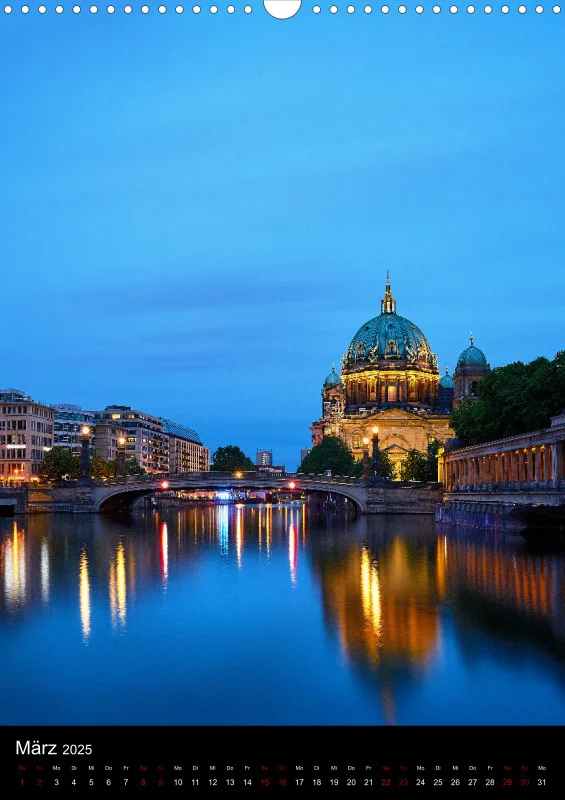 Berlin - Kalender 2025 Hochformat