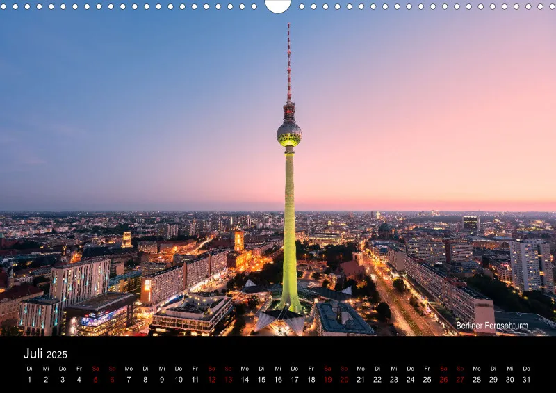 Berlin - Kalender 2025