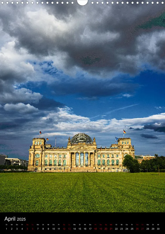 Berlin - Kalender 2025 Hochformat