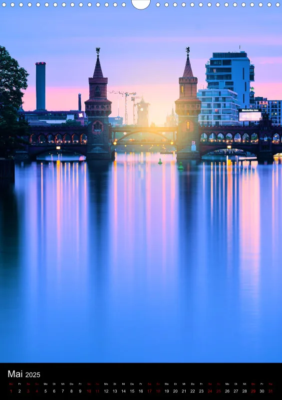 Berlin - Kalender 2025 Hochformat