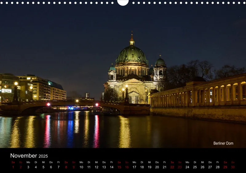 Berlin - Kalender 2025