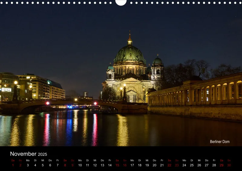 Berlin - Kalender 2025