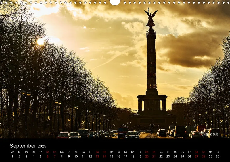 Berlin - Kalender 2025