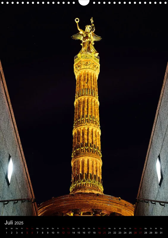Berlin - Kalender 2025 Hochformat