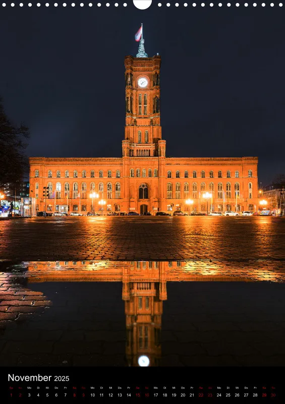 Berlin - Kalender 2025 Hochformat