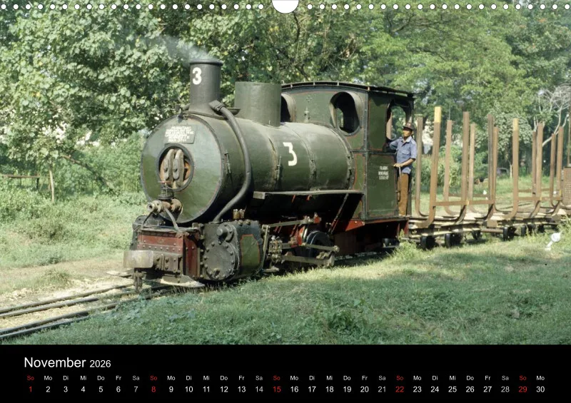 Zuckerrohrbahnen II (Indonesien)