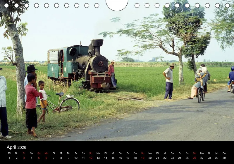 Zuckerrohrbahnen I (Indonesien)