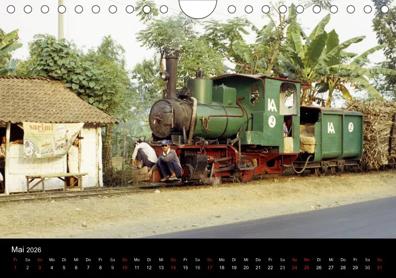 Zuckerrohrbahnen I (Indonesien)
