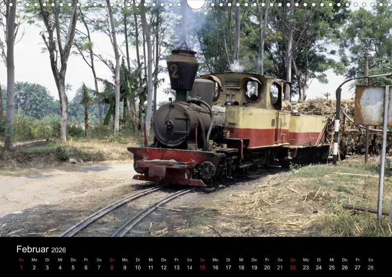 Zuckerrohrbahnen II (Indonesien)