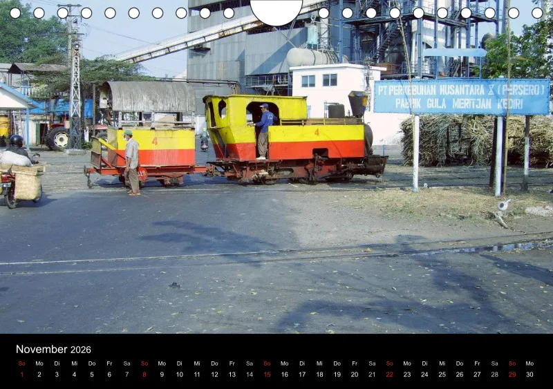 Zuckerrohrbahnen I (Indonesien)