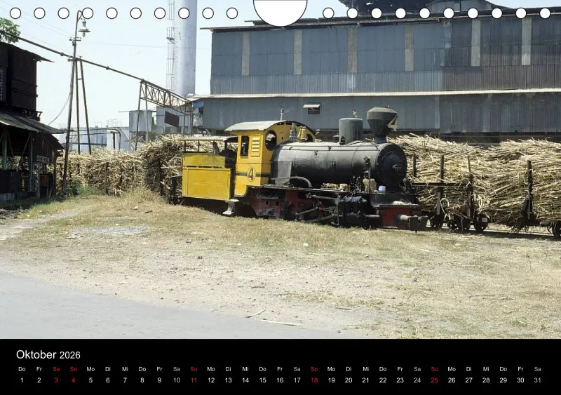 Zuckerrohrbahnen I (Indonesien)