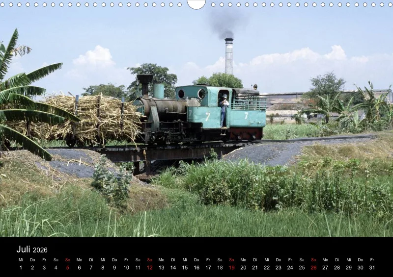 Zuckerrohrbahnen II (Indonesien)