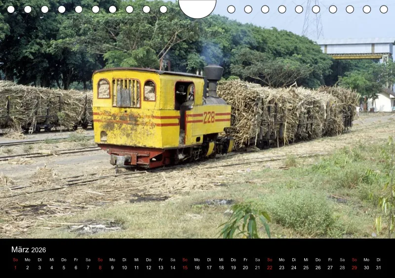 Zuckerrohrbahnen I (Indonesien)