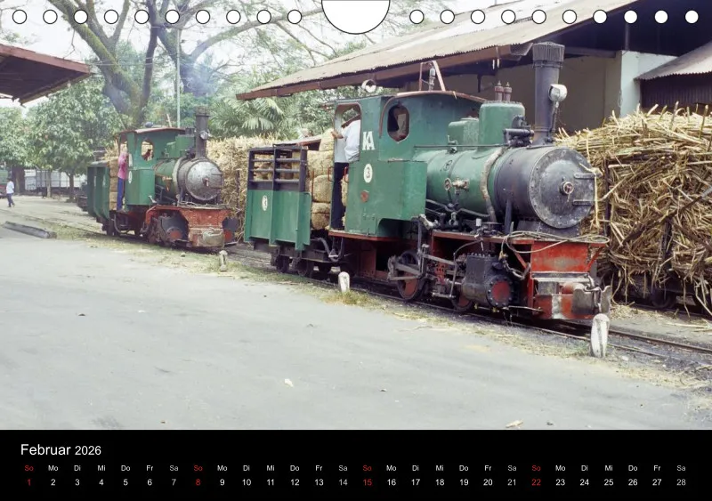 Zuckerrohrbahnen I (Indonesien)