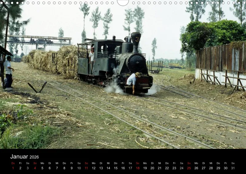 Zuckerrohrbahnen II (Indonesien)