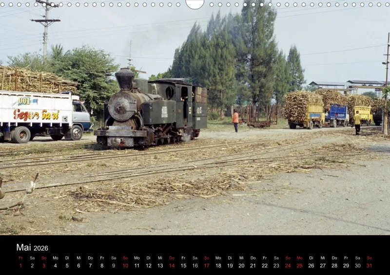 Zuckerrohrbahnen II (Indonesien)