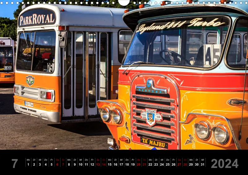 Fotokalender Malta 2024 A3