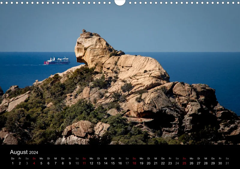 Fotokalender Korsika 2023 A3