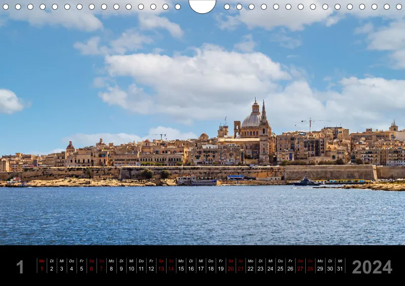 Fotokalender Malta 2022 A4