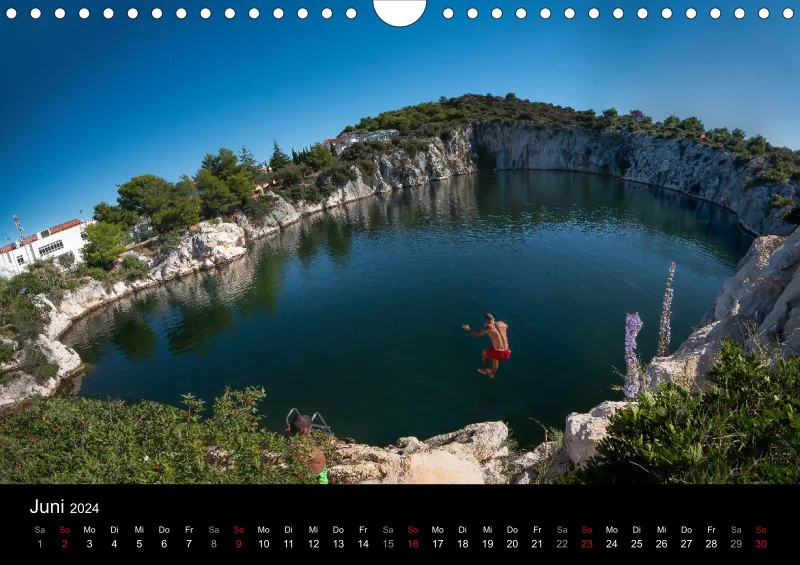 Fotokalender Kroatien 2024 A4