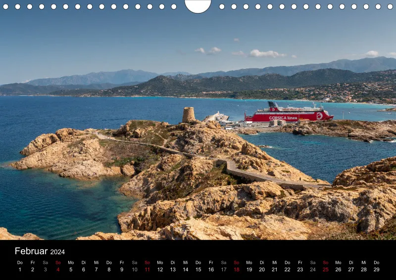 Fotokalender Korsika 2023 A4
