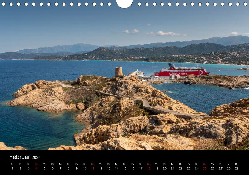Fotokalender Korsika 2023 A4