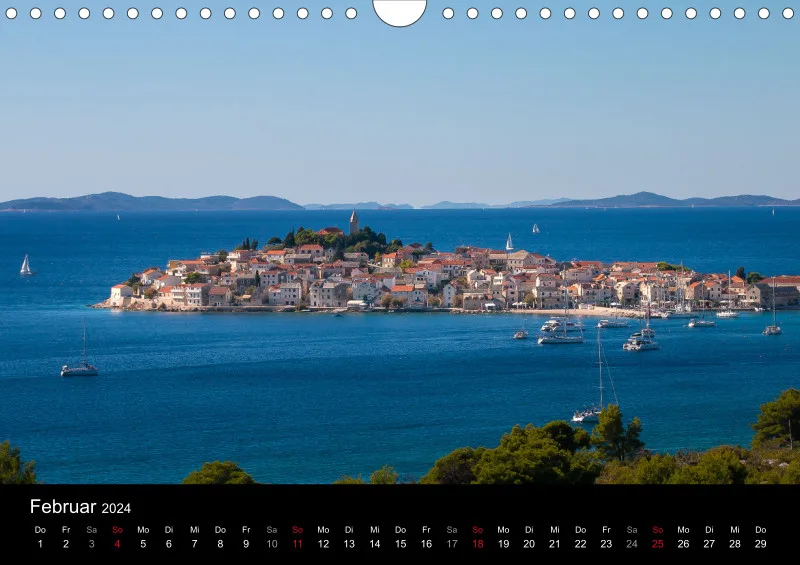 Fotokalender Kroatien 2024 A4