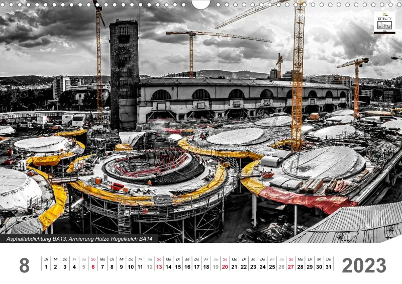 Stuttgart 21 Videokalender A3 2022