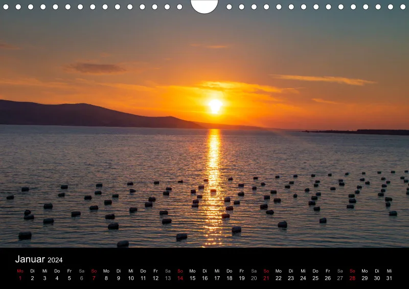 Fotokalender Kroatien 2024 A4